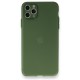 Apple iPhone 11 Pro Kılıf Puma Silikon - Yeşil
