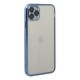 Apple iPhone 11 Pro Kılıf Razer Lensli Silikon - Açık Mavi