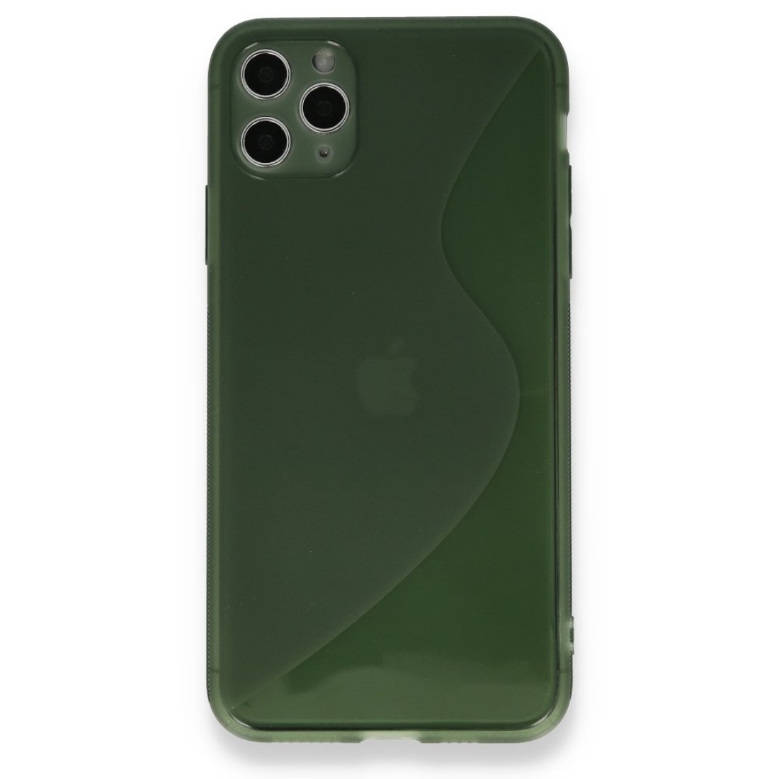 Apple iPhone 11 Pro Kılıf S Silikon - Yeşil
