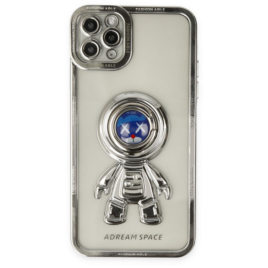 Apple iPhone 11 Pro Max Kılıf Astronot Silikon - X Smile
