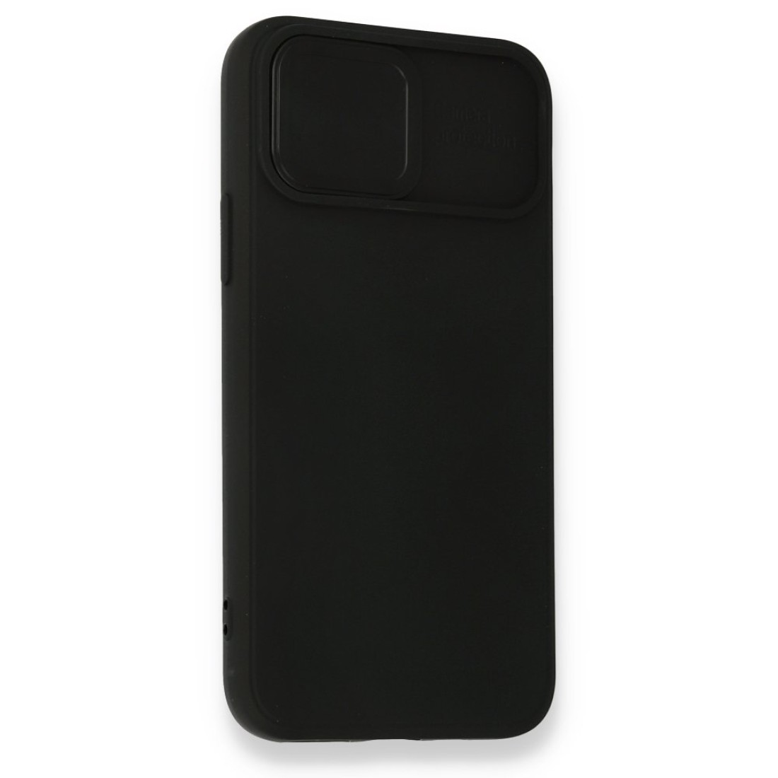 Apple iPhone 11 Pro Max Kılıf Color Lens Silikon - Siyah