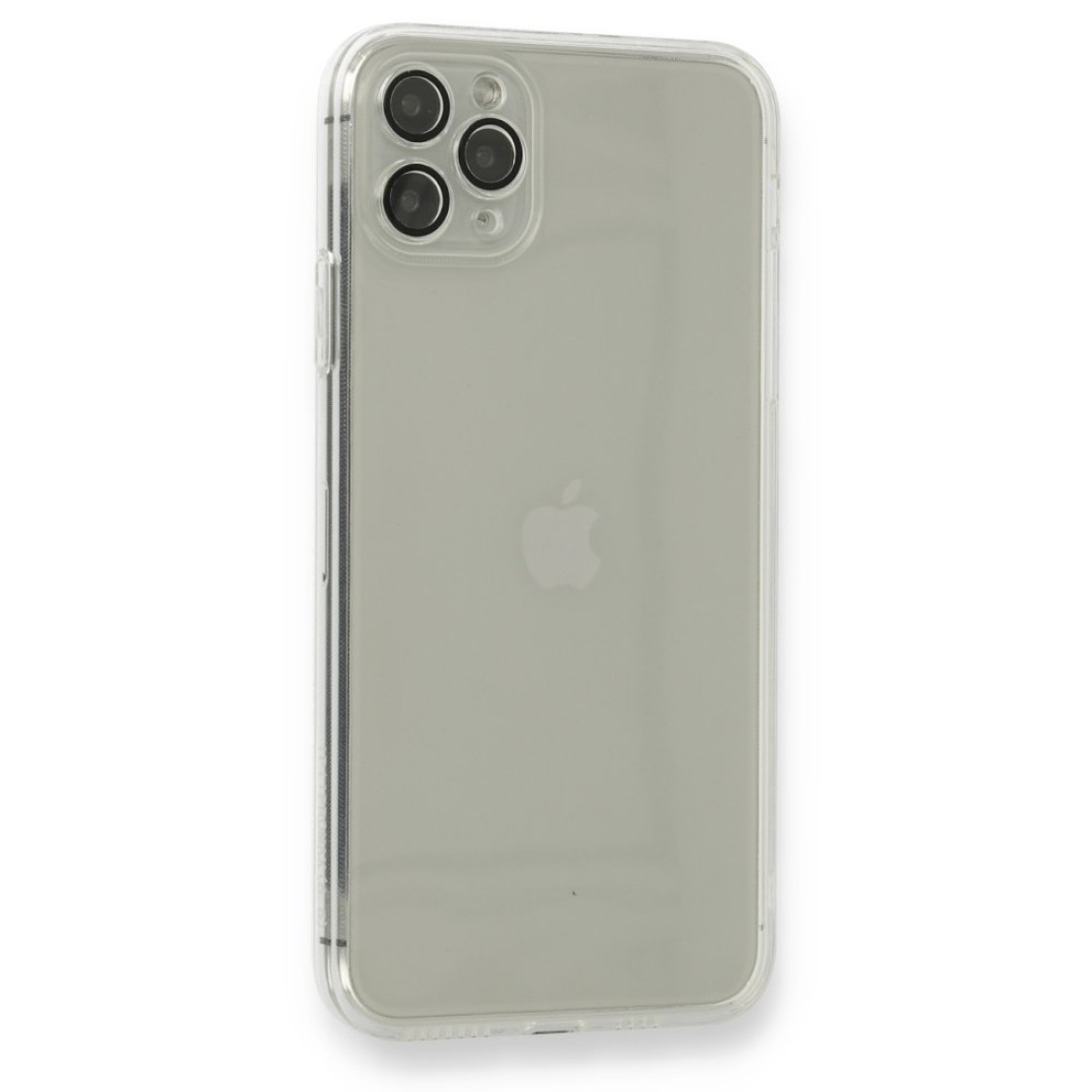 Apple iPhone 11 Pro Max Kılıf Fly Lens Silikon - Şeffaf