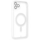 Apple iPhone 11 Pro Max Kılıf Grand Magneticsafe Kapak - Beyaz