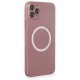 Apple iPhone 11 Pro Max Kılıf Jack Magneticsafe Lens Silikon - Rose Gold