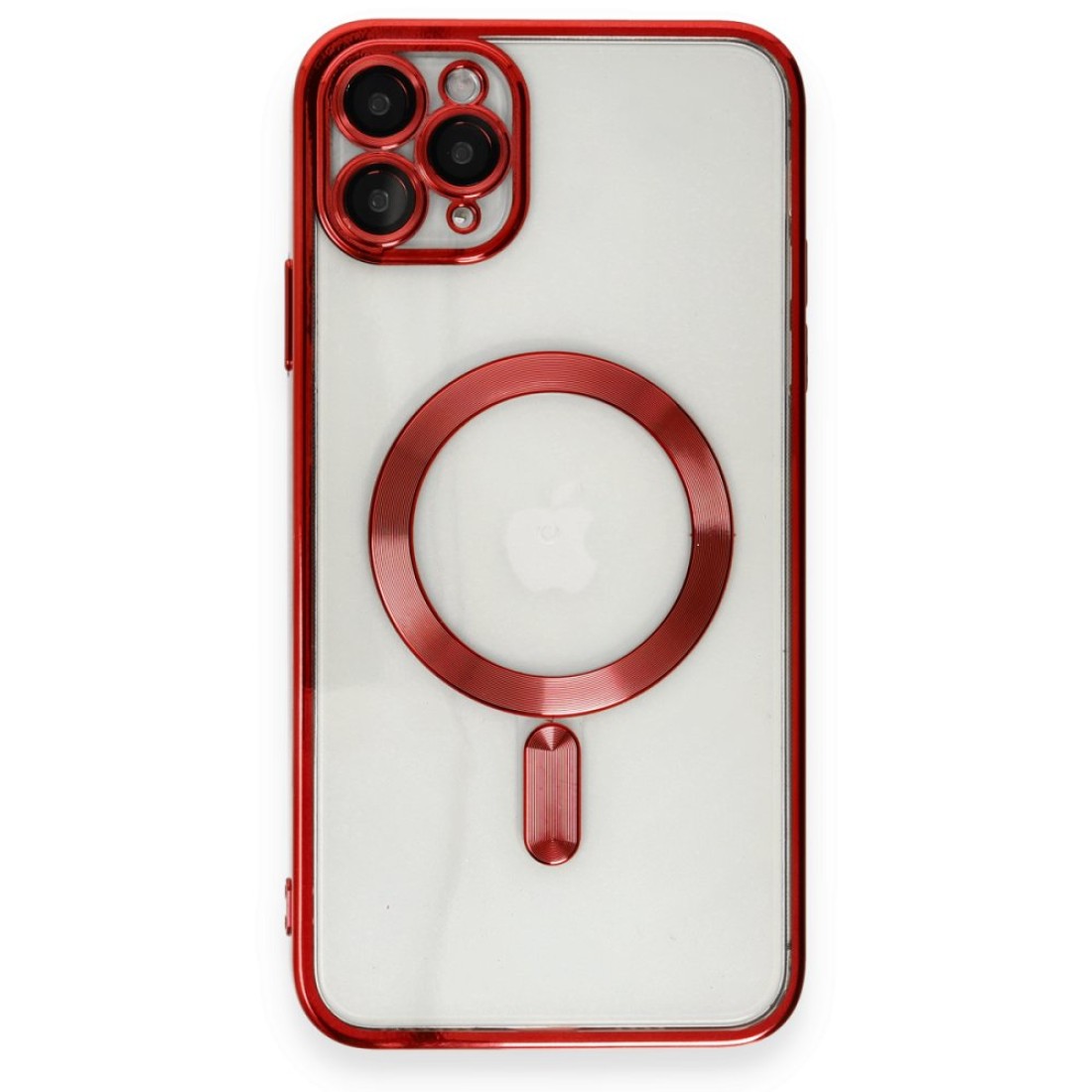 Apple iPhone 11 Pro Max Kılıf Kross Magneticsafe Kapak - Kırmızı