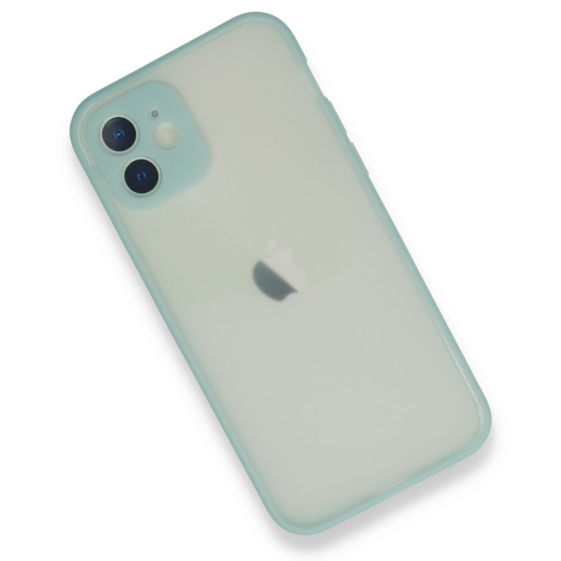 Apple iPhone 11 Pro Max Kılıf Montreal Silikon Kapak - Turkuaz