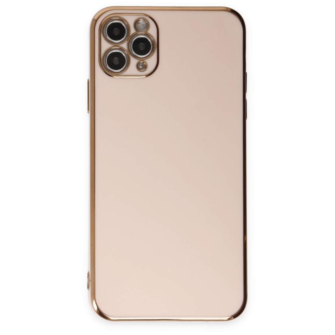 Apple iPhone 11 Pro Max Kılıf Volet Silikon - Pembe