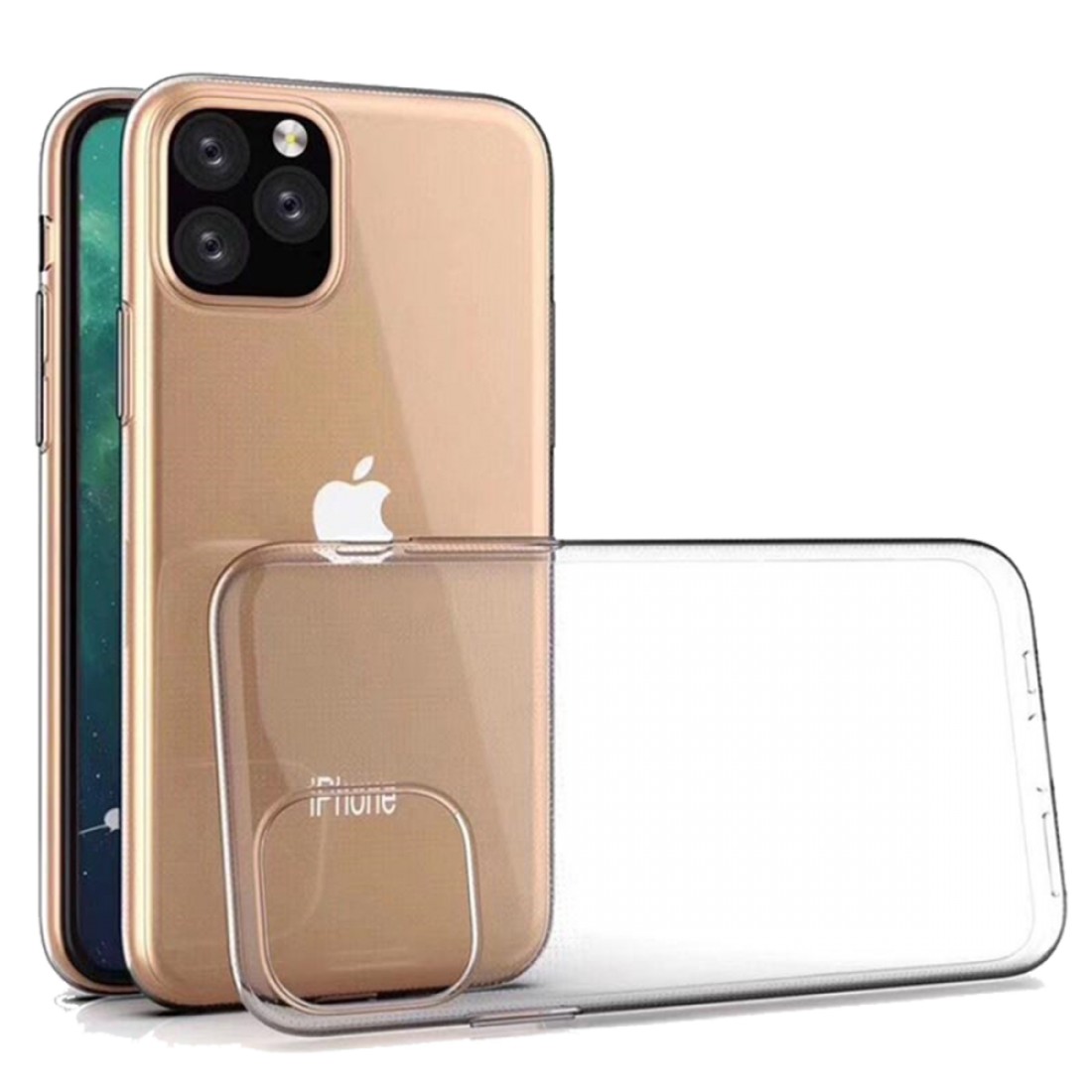 Apple iPhone 11 Pro Max Kılıf Lüx Şeffaf Silikon