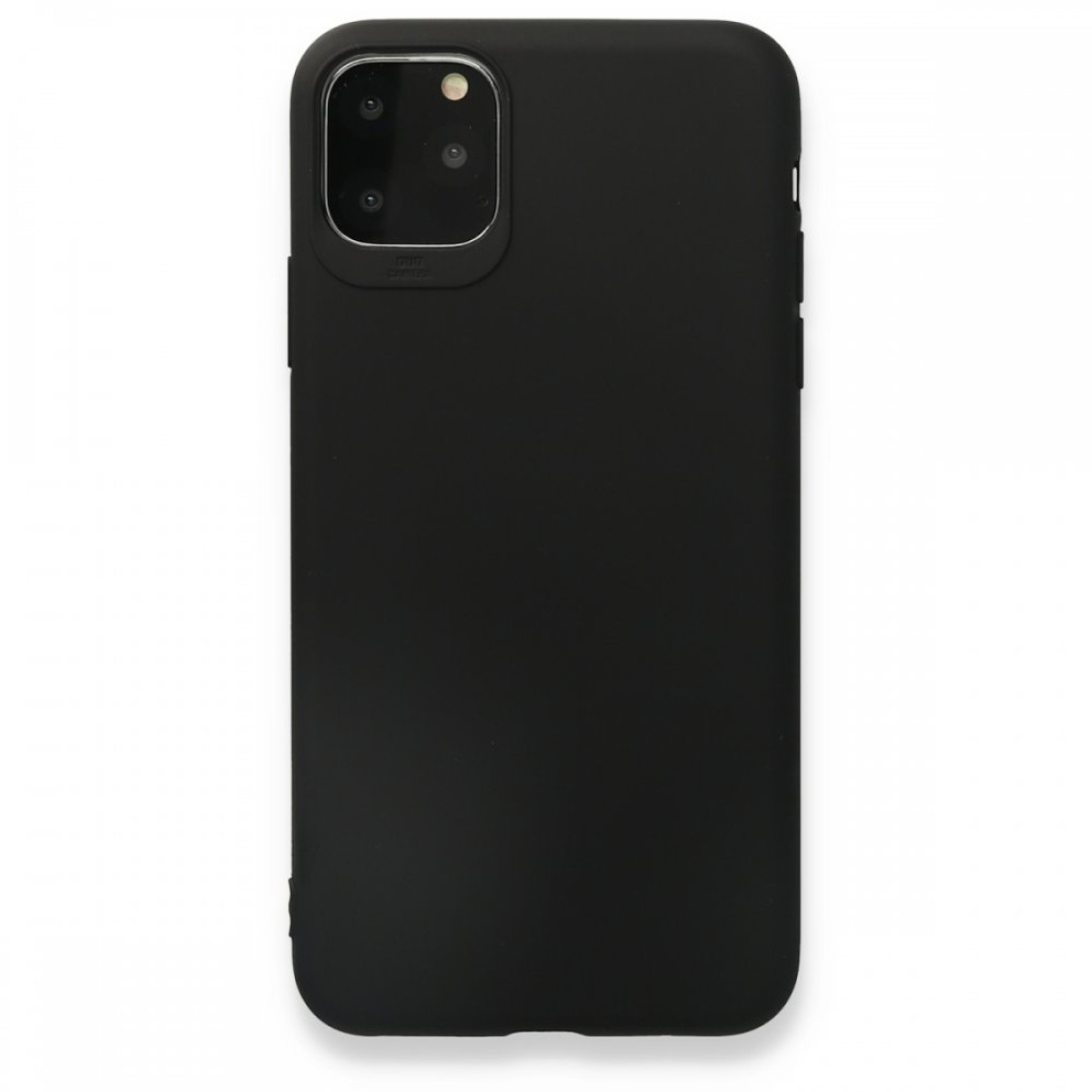 Apple iPhone 11 Pro Kılıf Premium Rubber Silikon - Siyah