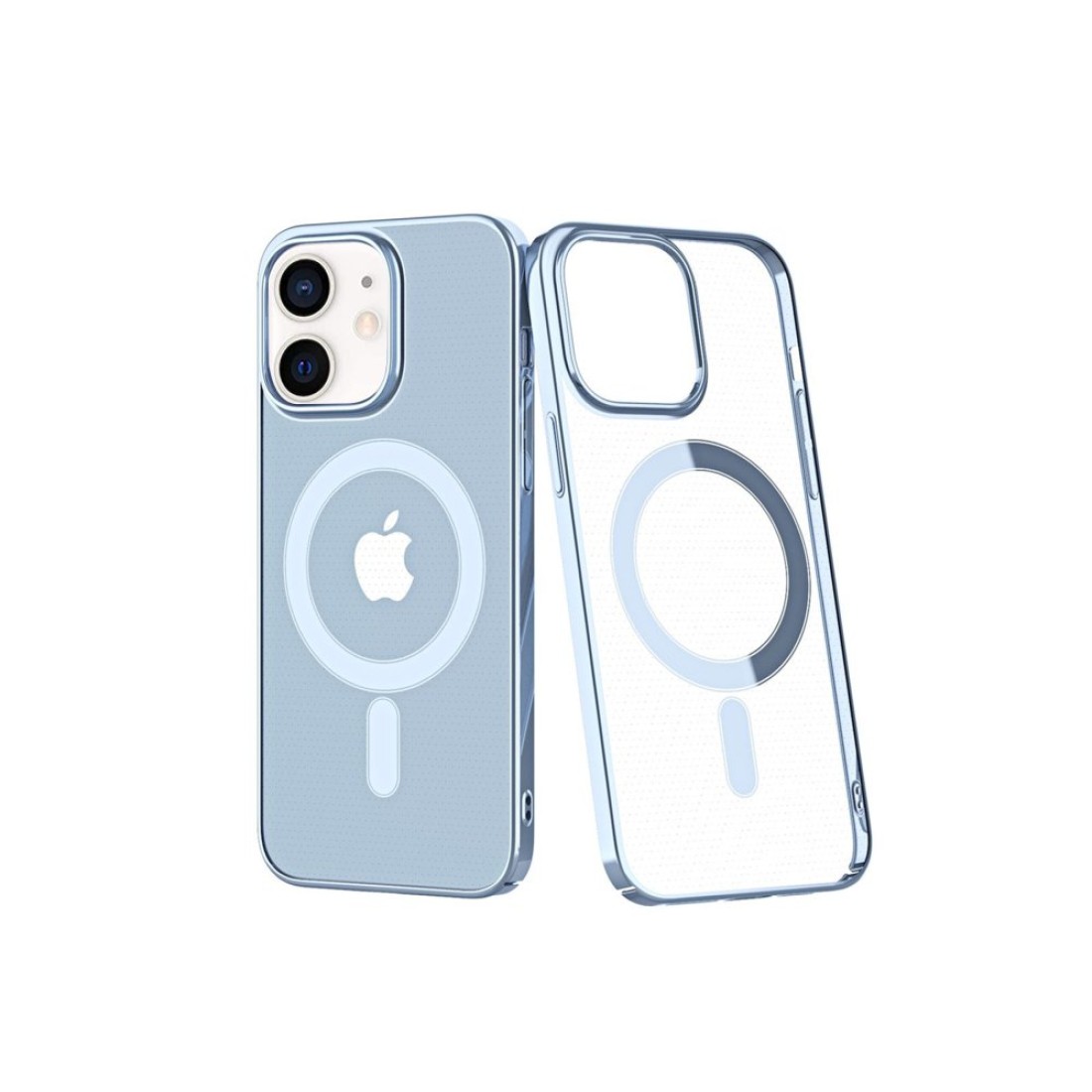 Apple iPhone 12 Kılıf Element Magneticsafe Sert Kapak - Sierra Blue