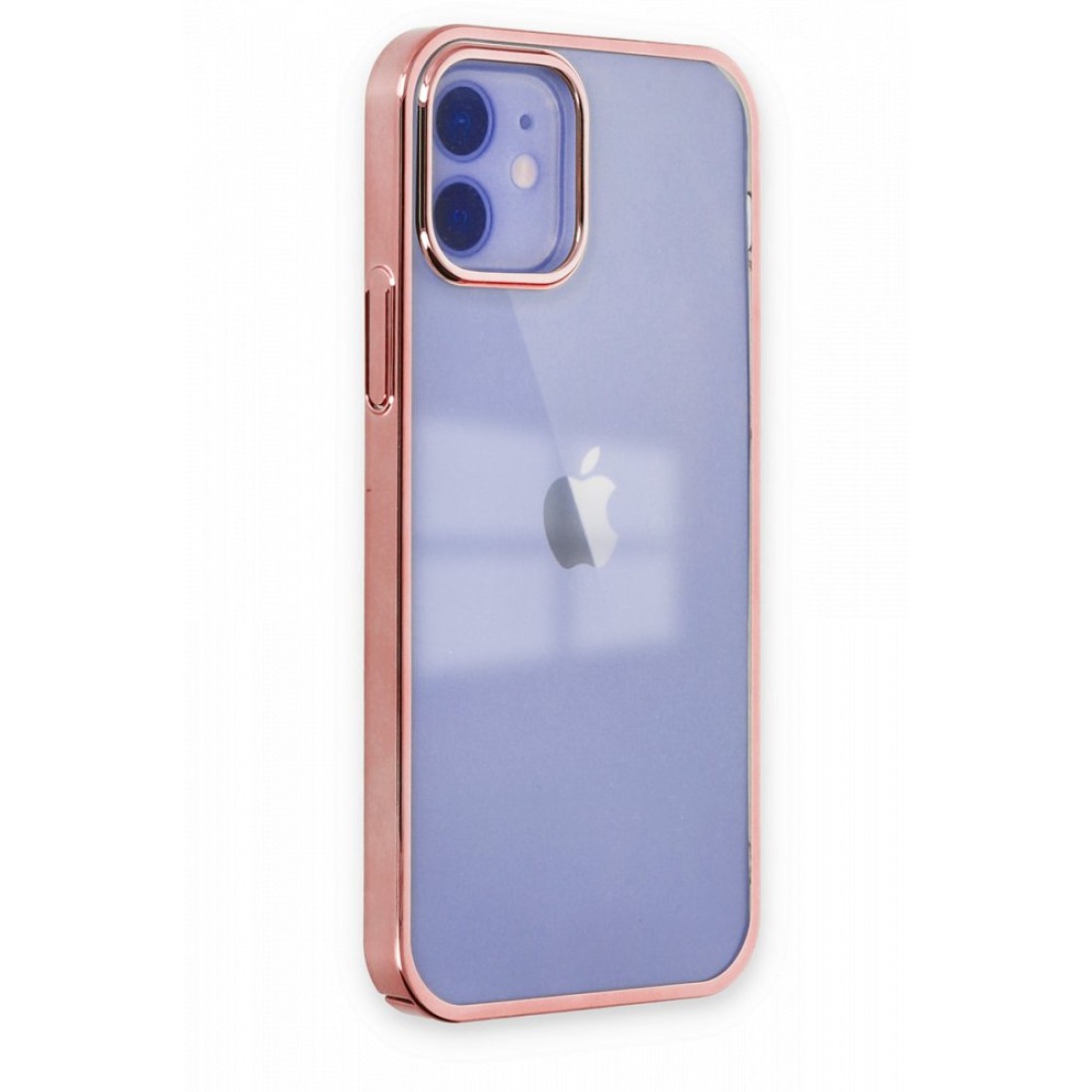 Apple iPhone 12 Kılıf Element Silikon - Pembe