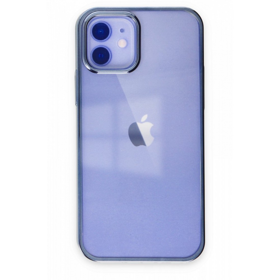 Apple iPhone 12 Kılıf Element Silikon - Sky Blue