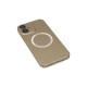 Apple iPhone 12 Kılıf Jack Magneticsafe Lens Silikon - Gold