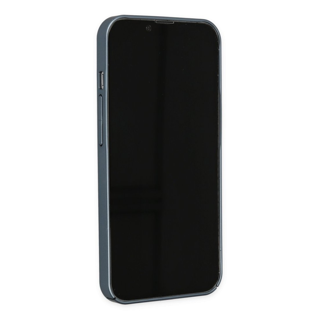 Apple iPhone 12 Kılıf Jack Magneticsafe Lens Silikon - Sierra Blue