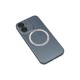 Apple iPhone 12 Kılıf Jack Magneticsafe Lens Silikon - Sierra Blue