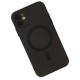 Apple iPhone 12 Kılıf Moshi Lens Magneticsafe Silikon - Siyah