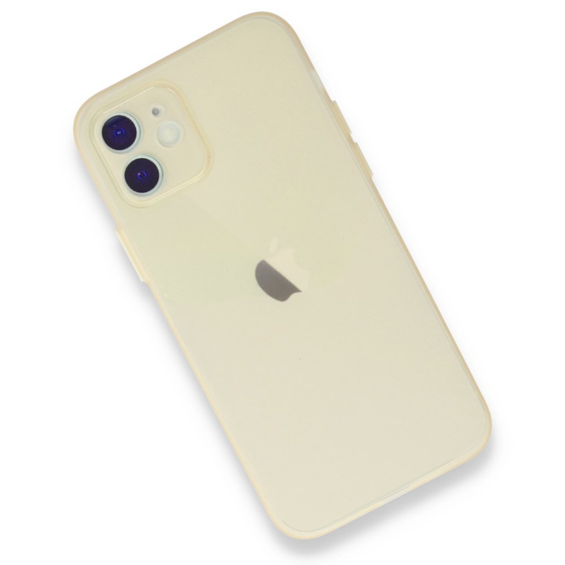 Apple iPhone 12 Kılıf Puma Silikon - Gold