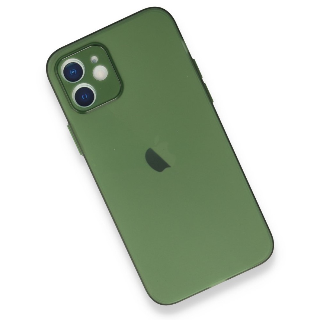 Apple iPhone 12 Kılıf Puma Silikon - Yeşil