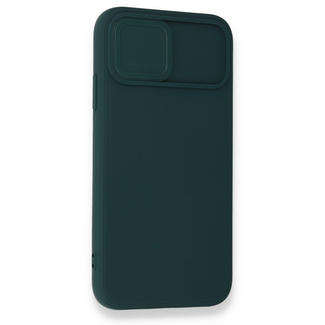 Apple iPhone 12 Mini Kılıf Color Lens Silikon - Yeşil