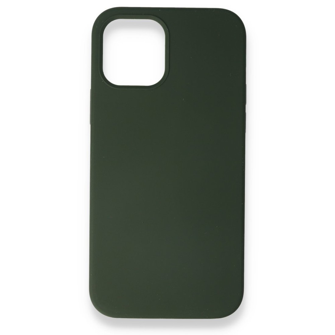 Apple iPhone 12 Mini Kılıf Magneticsafe Lansman Silikon Kapak - Yeşil