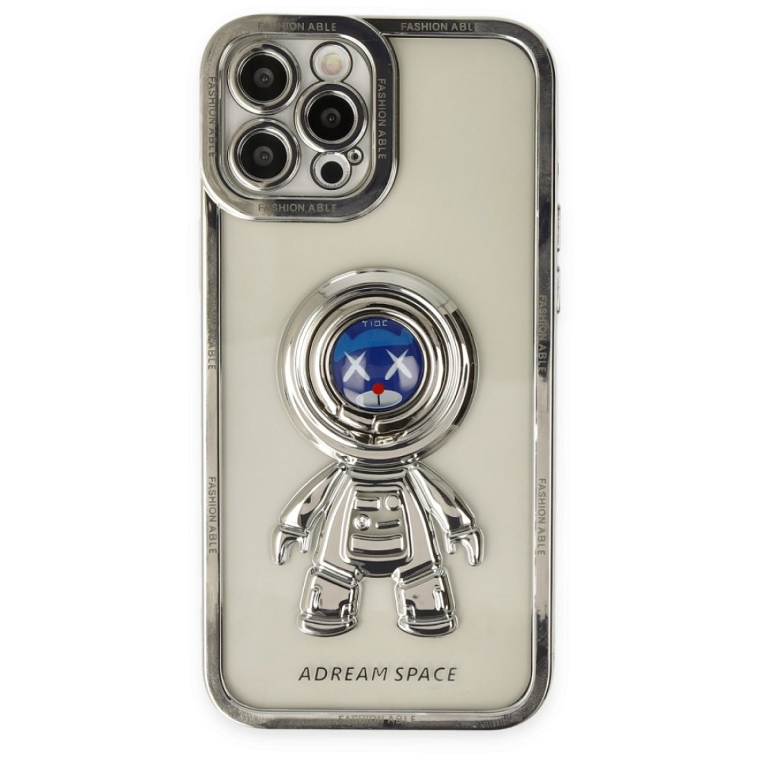 Apple iPhone 12 Pro Kılıf Astronot Silikon - X Smile