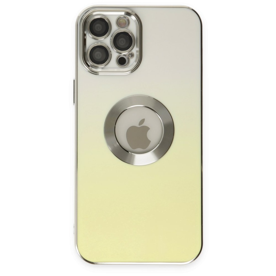 Apple iPhone 12 Pro Kılıf Best Silikon - Sarı
