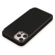 Apple iPhone 12 Pro Kılıf Dolpin Kapaklı - Siyah