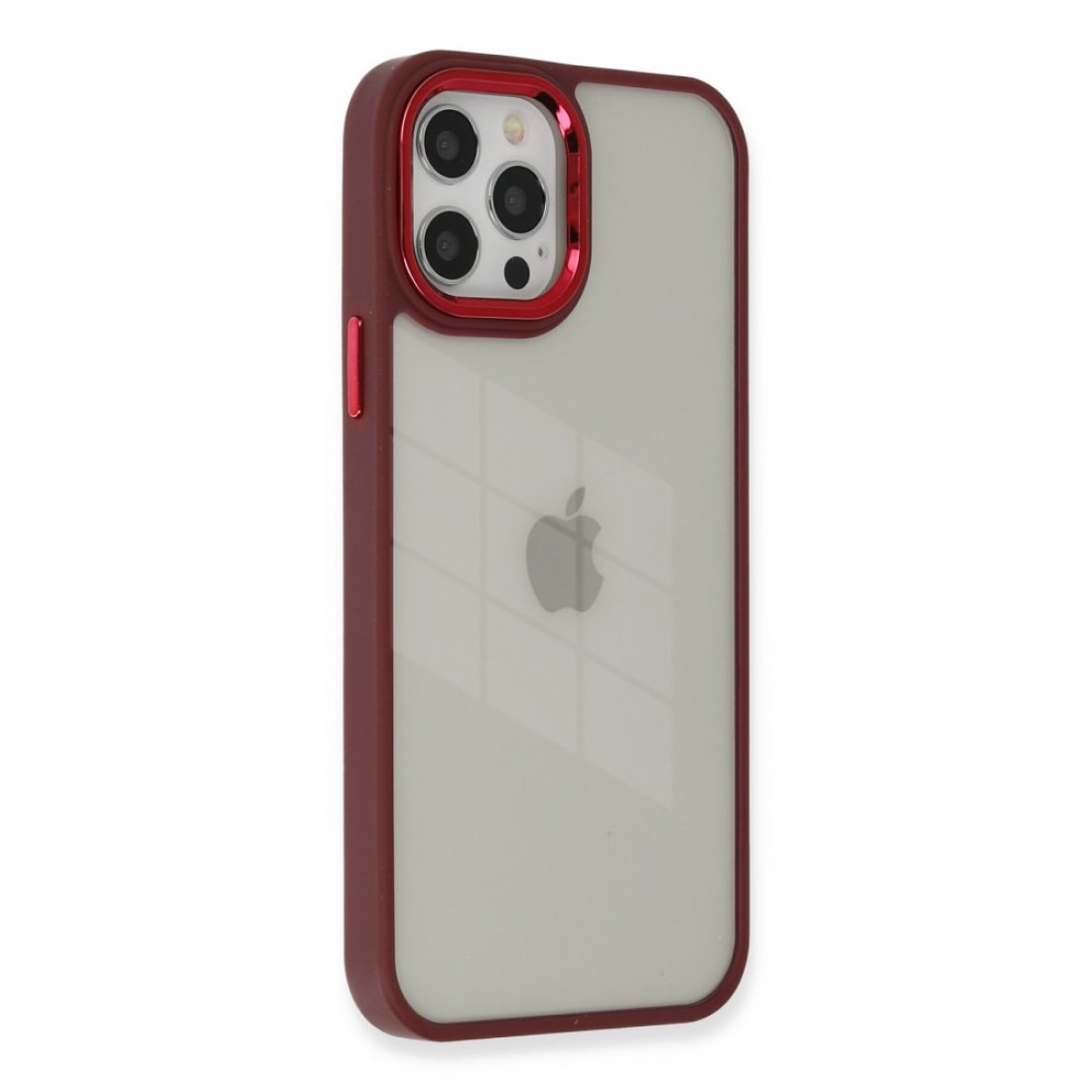 Apple iPhone 12 Pro Kılıf Dora Kapak - Kırmızı