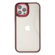 Apple iPhone 12 Pro Kılıf Dora Kapak - Kırmızı
