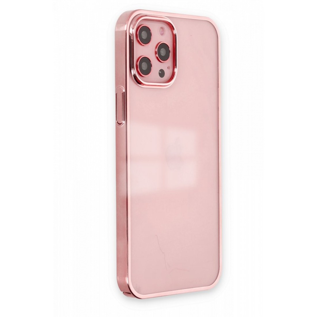 Apple iPhone 12 Pro Kılıf Element Silikon - Pembe