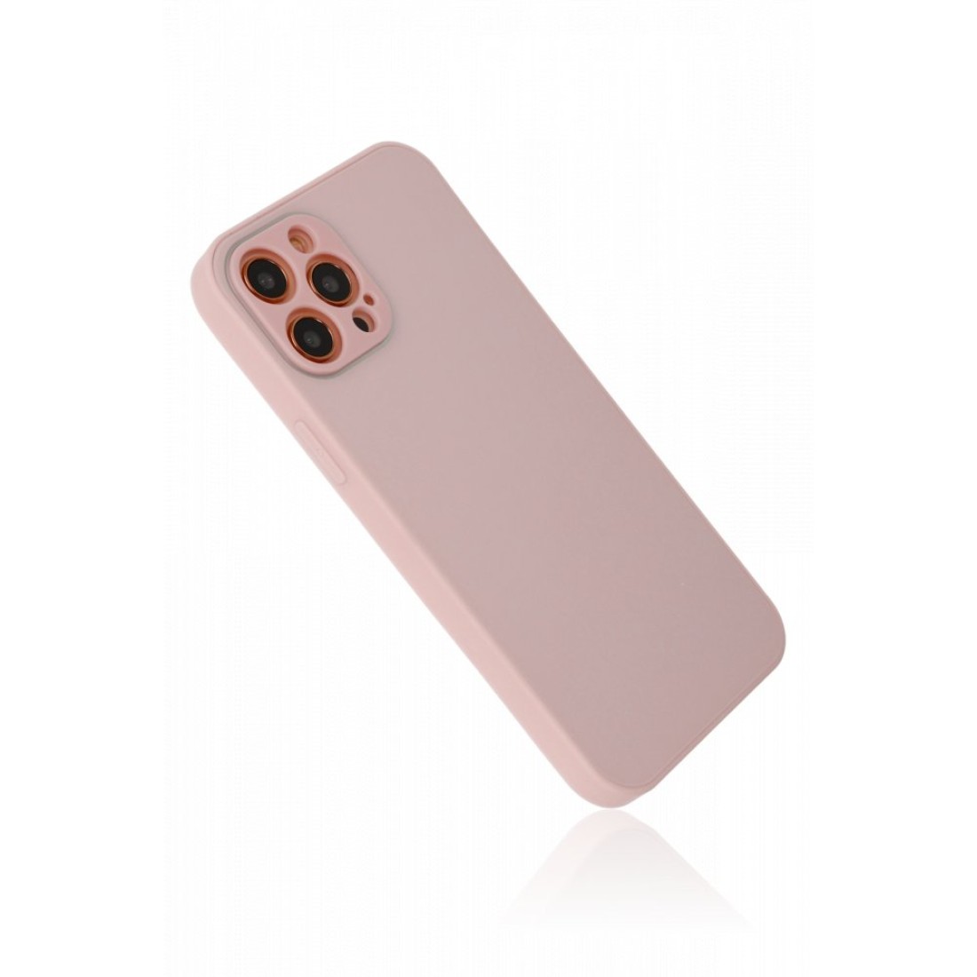 Apple iPhone 12 Pro Kılıf Glass Kapak - Pembe