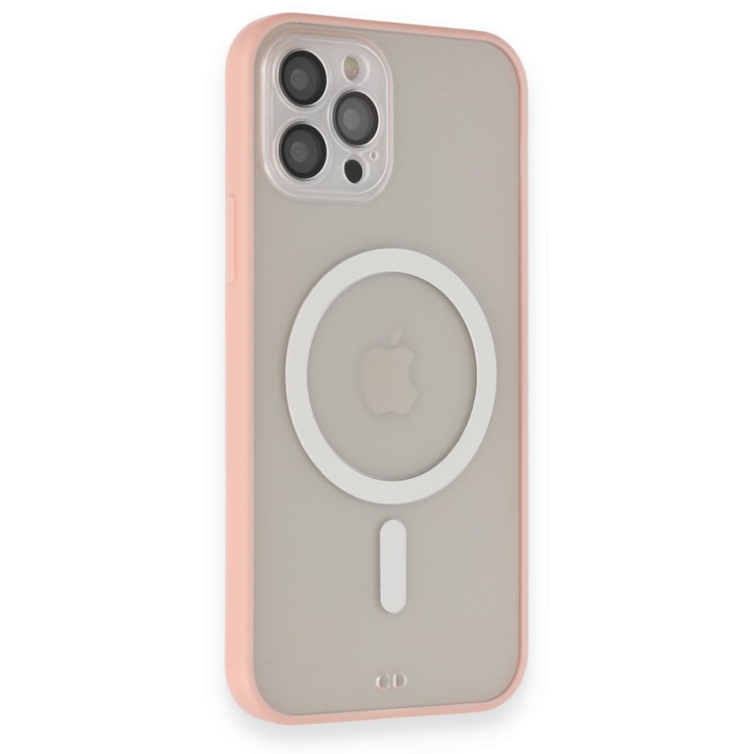 Apple iPhone 12 Pro Kılıf Grand Magneticsafe Kapak - Pembe