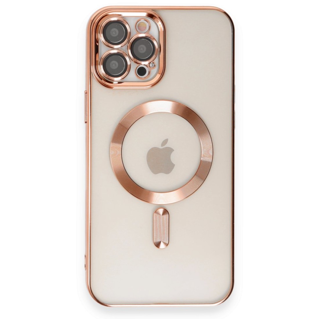 Apple iPhone 12 Pro Kılıf Kross Magneticsafe Kapak - Rose