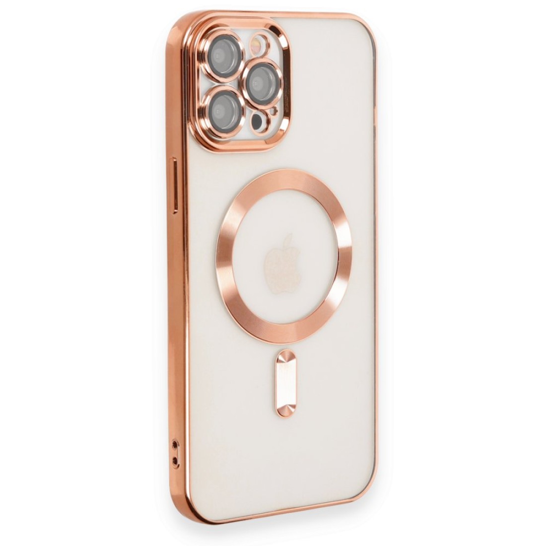 Apple iPhone 12 Pro Kılıf Kross Magneticsafe Kapak - Rose