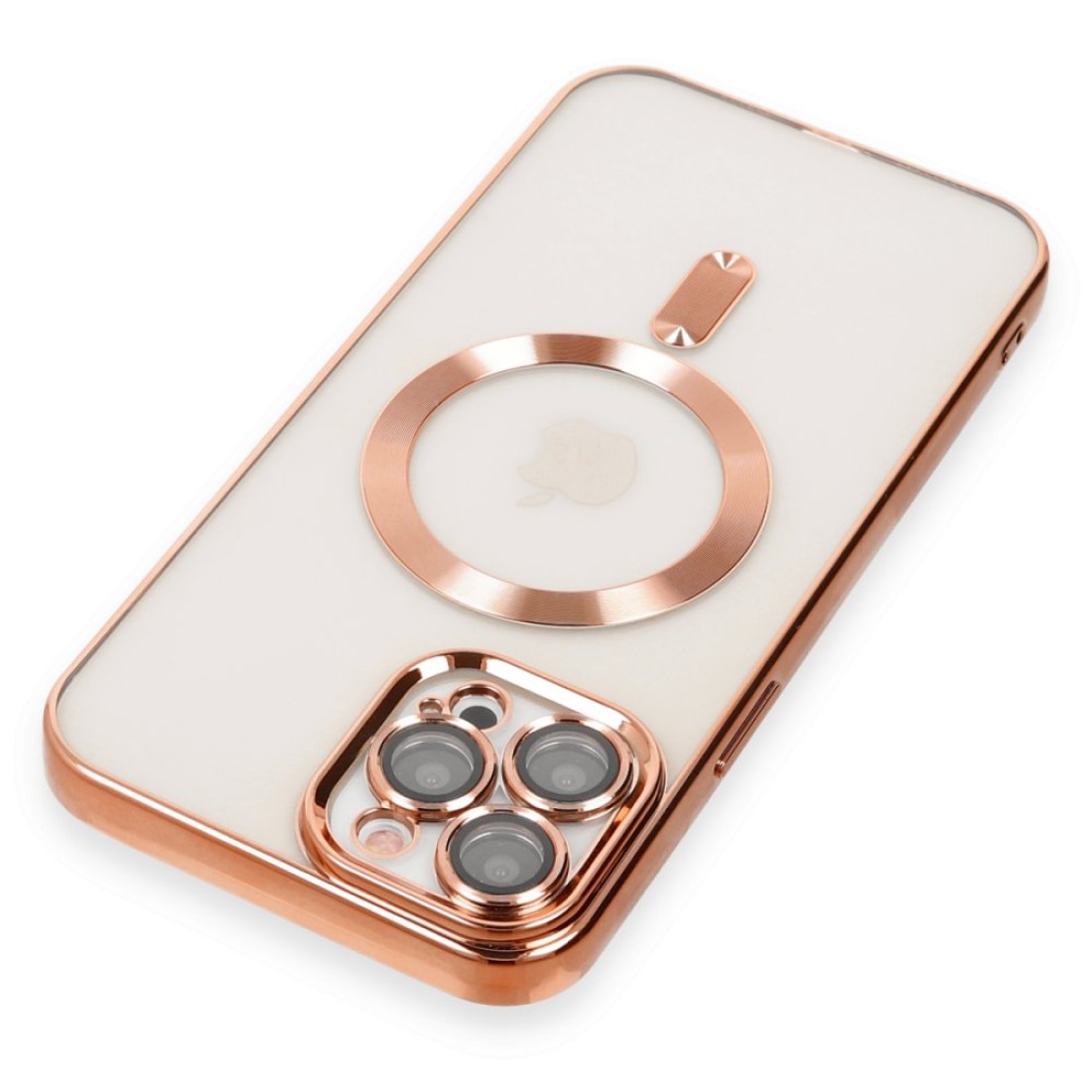 Apple iPhone 12 Pro Kılıf Kross Magneticsafe Kapak - Rose