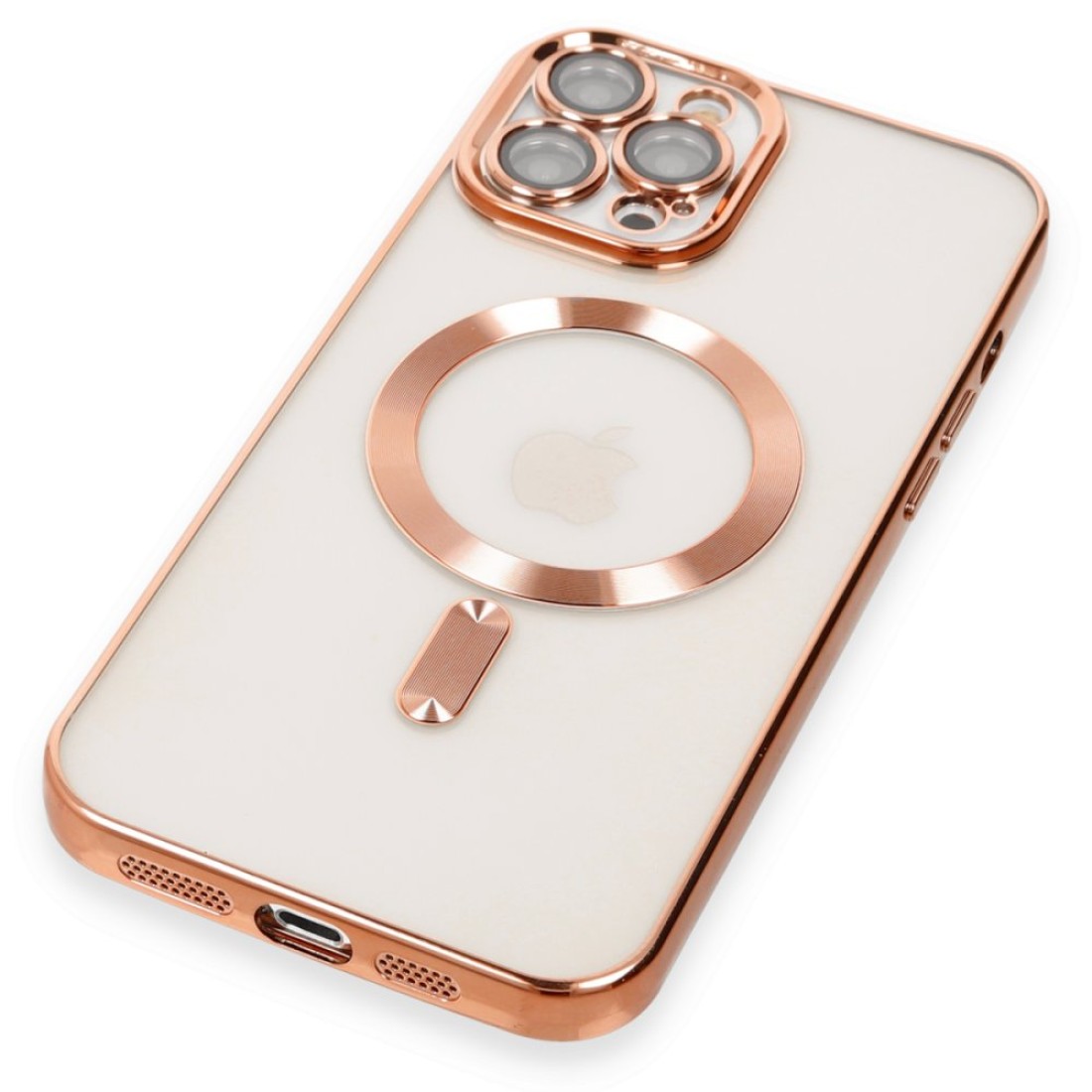 Apple iPhone 12 Pro Kılıf Kross Magneticsafe Kapak - Rose