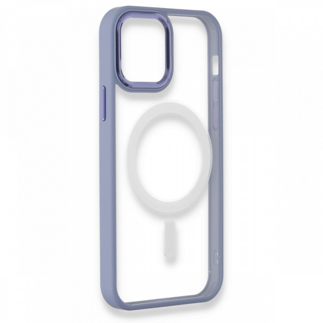 Apple iPhone 12 Pro Kılıf Room Magneticsafe Silikon - Sierra Blue