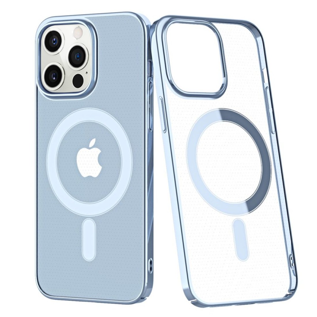 Apple iPhone 12 Pro Max Kılıf Element Magneticsafe Sert Kapak - Sierra Blue