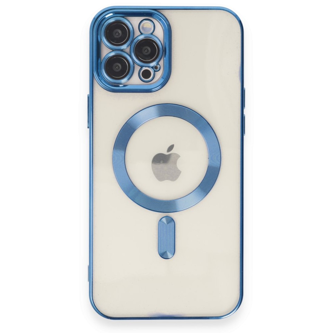 Apple iPhone 12 Pro Max Kılıf Kross Magneticsafe Kapak - Sierra Blue