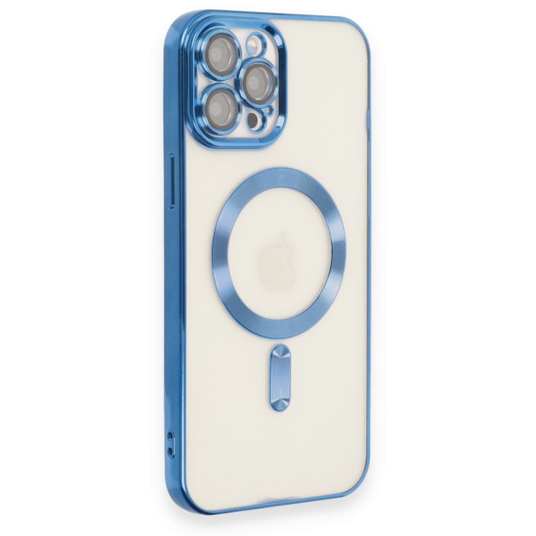 Apple iPhone 12 Pro Max Kılıf Kross Magneticsafe Kapak - Sierra Blue