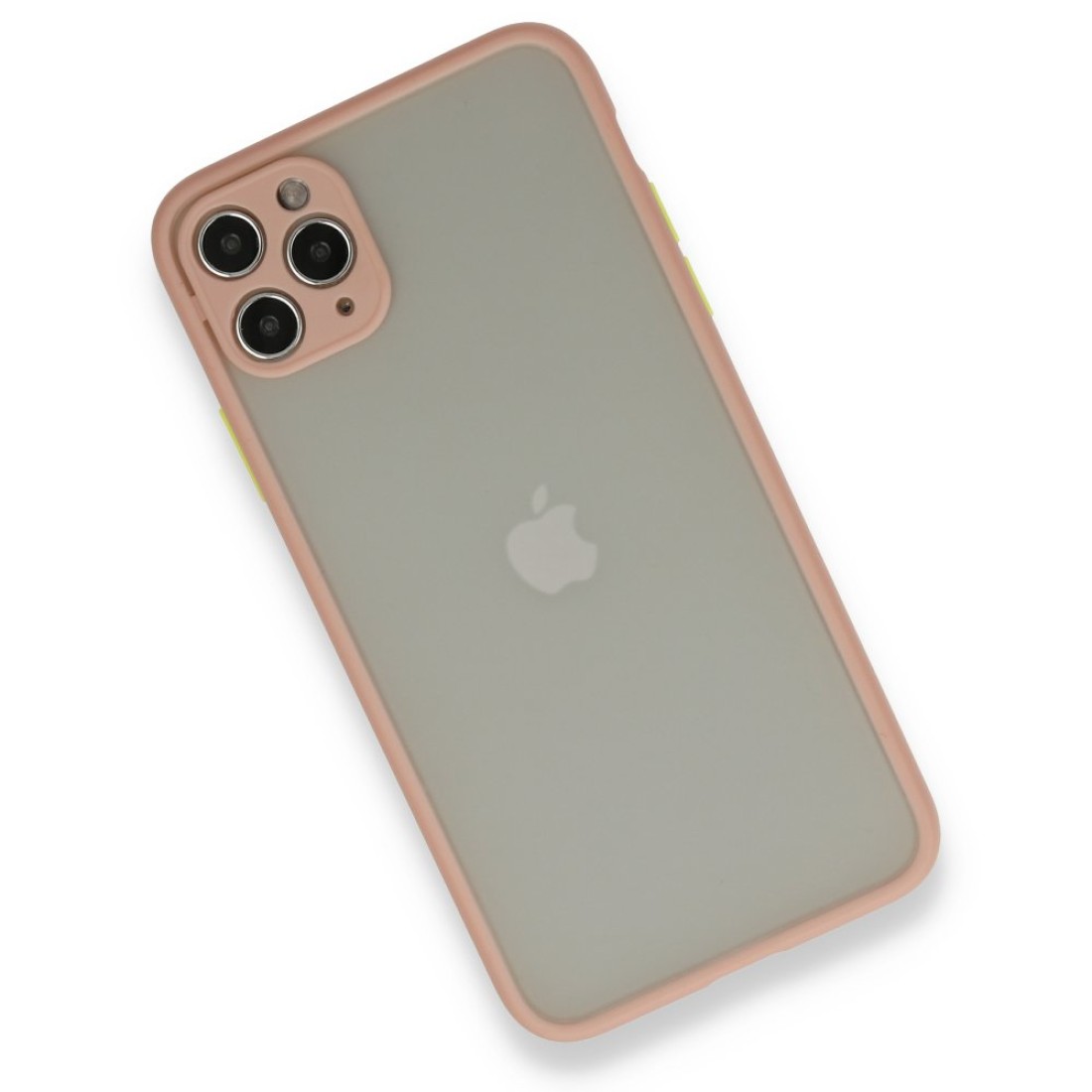 Apple iPhone 12 Pro Max Kılıf Montreal Silikon Kapak - Pembe