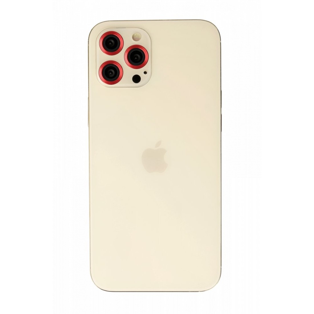 iPhone 12 Pro Max Metal Kamera Lens - Gümüş