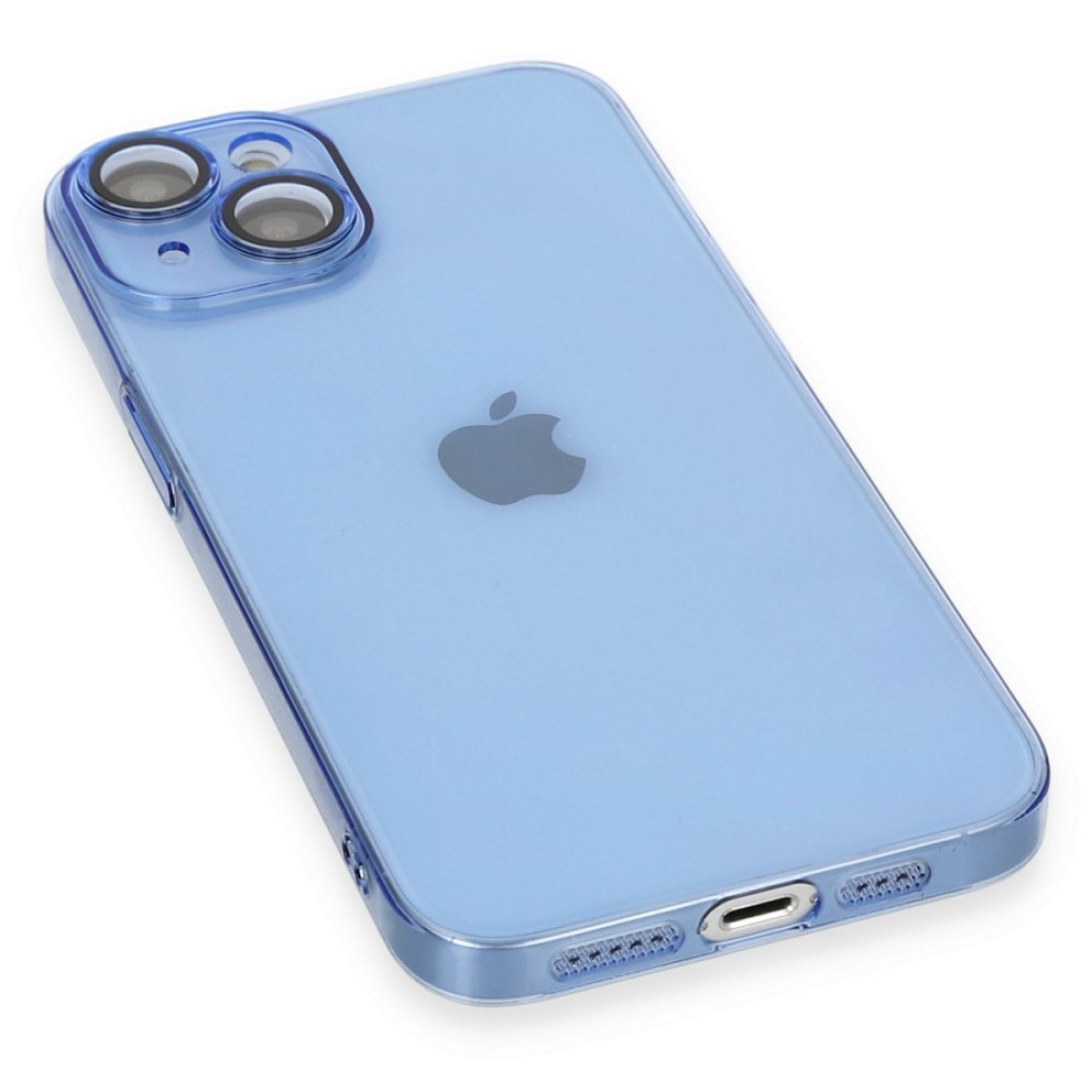 Apple iPhone 13 Kılıf Armada Lensli Kapak - Sierra Blue