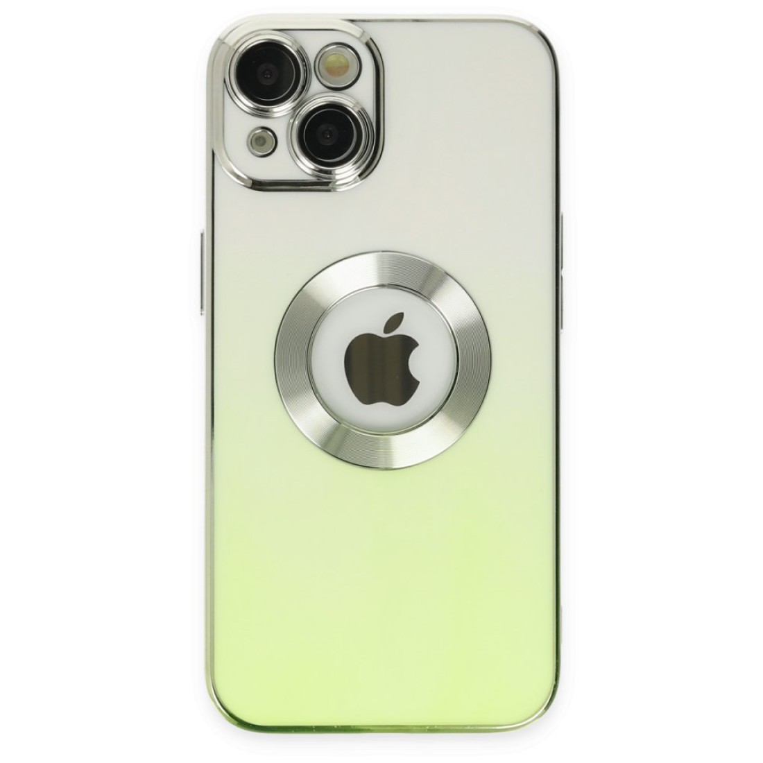 Apple iPhone 13 Kılıf Best Silikon - Yeşil