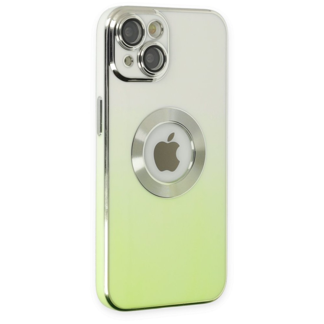 Apple iPhone 13 Kılıf Best Silikon - Yeşil