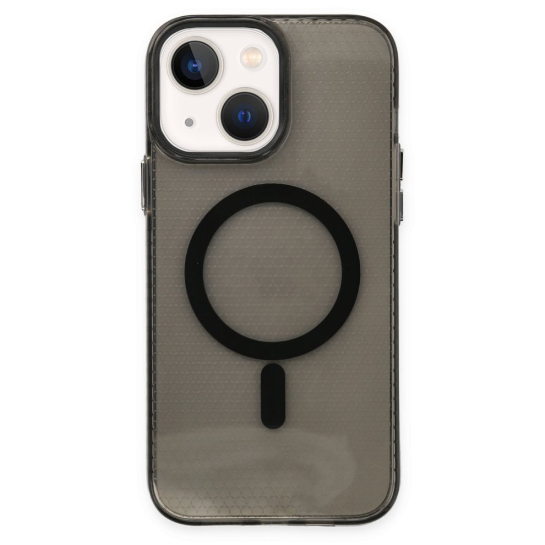 Apple iPhone 13 Kılıf Beta Magneticsafe Silikon - Siyah