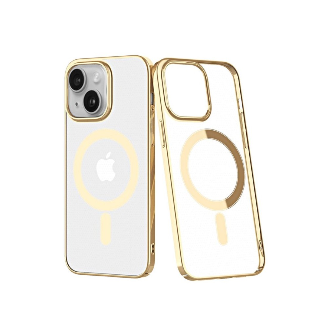 Apple iPhone 13 Kılıf Element Magneticsafe Sert Kapak - Gold