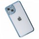 Apple iPhone 13 Kılıf Joke Taşlı Silikon - Mavi