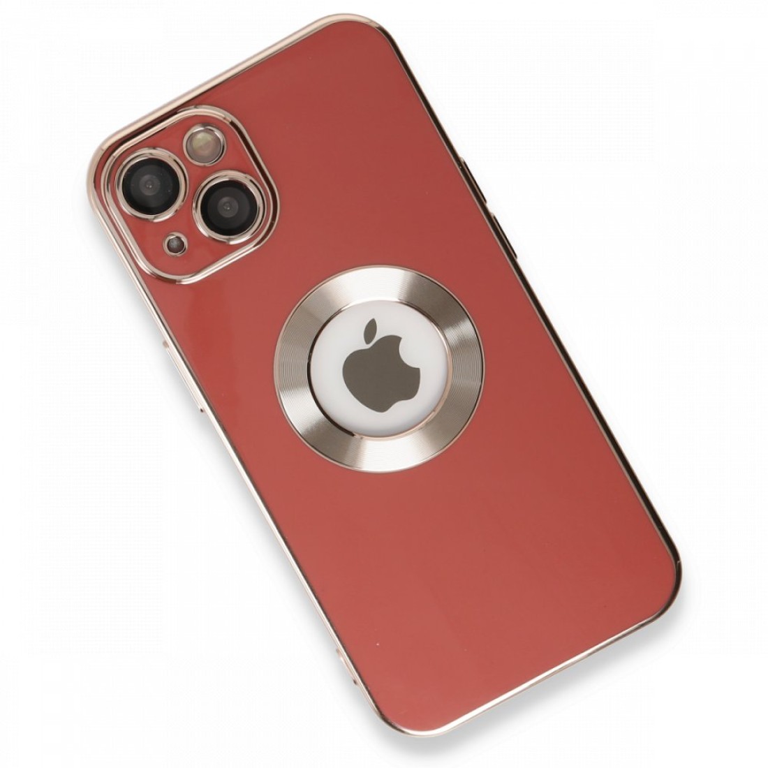 Apple iPhone 13 Kılıf Store Silikon - Kırmızı