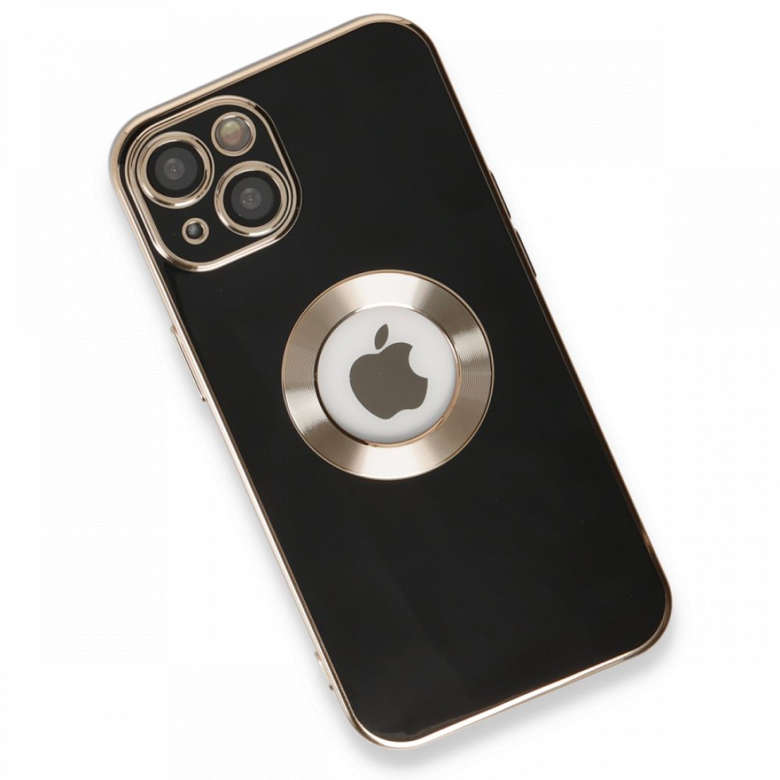 Apple iPhone 13 Kılıf Store Silikon - Siyah